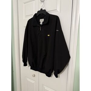 Vintage Augusta Masters Womens M 1/4 Zip Pullover Golf Jacket Size Medium